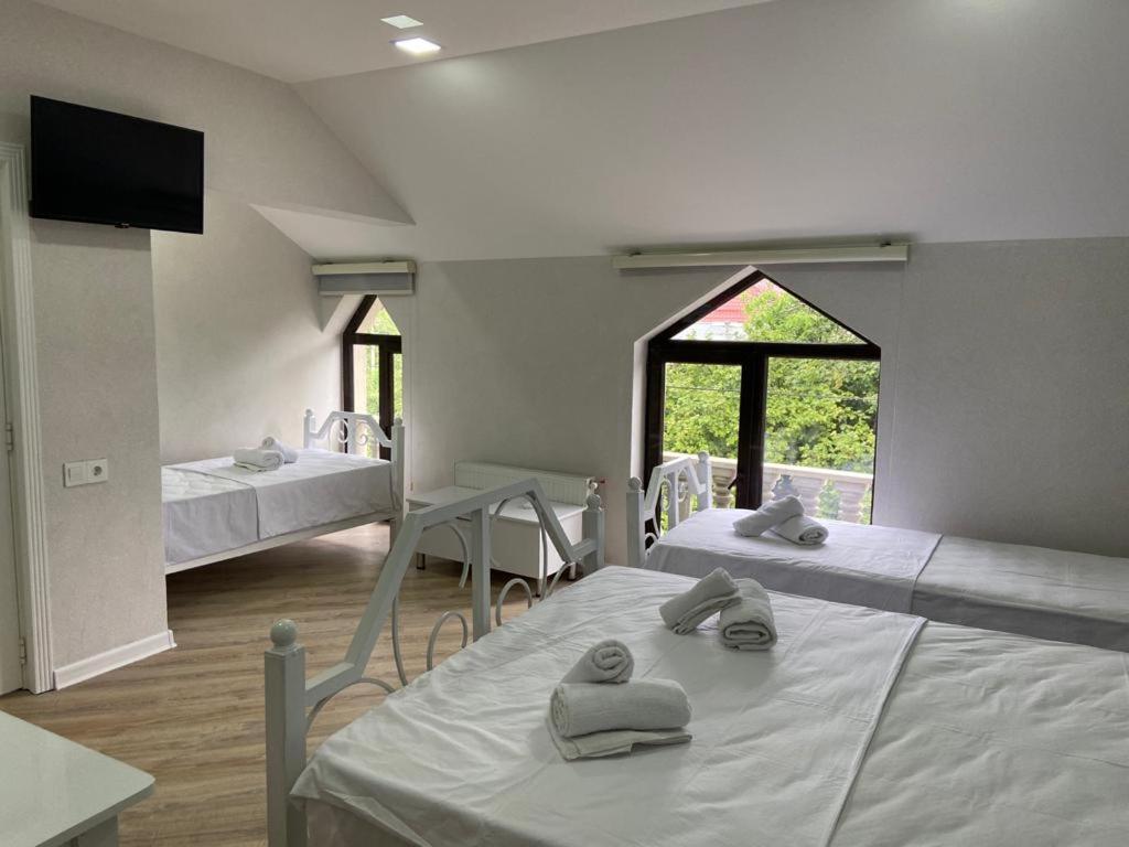 Viva Hotel Gabala With Outdoor Pool ,Sauna And Waterfall Габала Екстериор снимка
