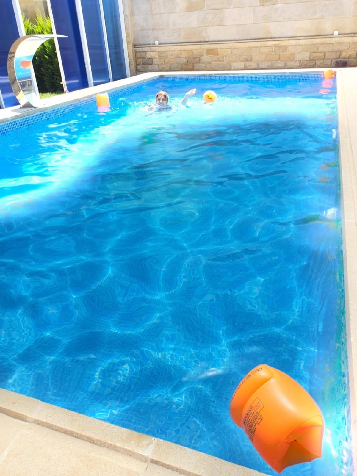 Viva Hotel Gabala With Outdoor Pool ,Sauna And Waterfall Габала Екстериор снимка
