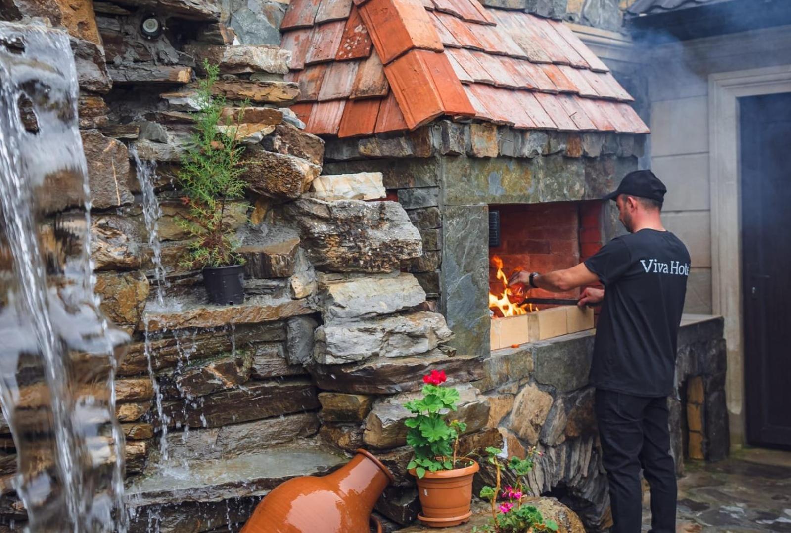 Viva Hotel Gabala With Outdoor Pool ,Sauna And Waterfall Габала Екстериор снимка